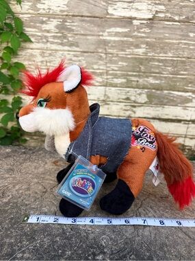 Rare GANZ Webkinz Rockerz Fox New With Sealed Tag